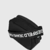 Nylon schoudertas met logo