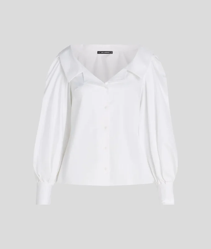 OFF-SHOULDER SHIRT
