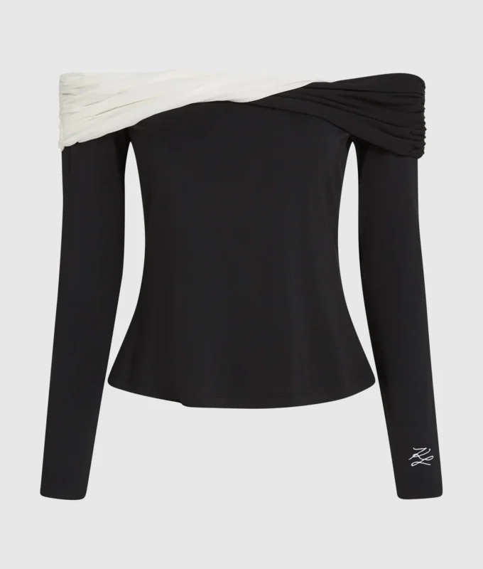 Off-shoulder top