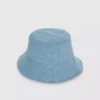 Omkeerbare denim bucket hat