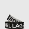 Omkeerbare geweven riem
