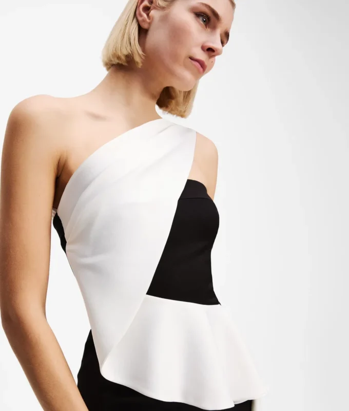 ONE-SHOULDER JURK