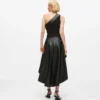 One-shoulder motorjurk