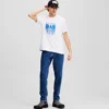 OUT OF THE BLUE T-SHIRT MET PRINT