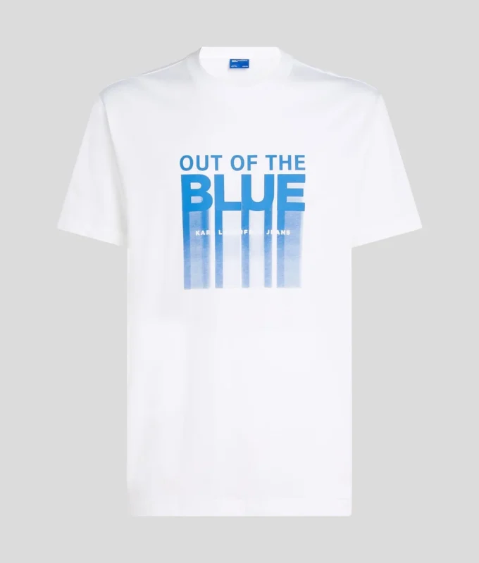 OUT OF THE BLUE T-SHIRT MET PRINT