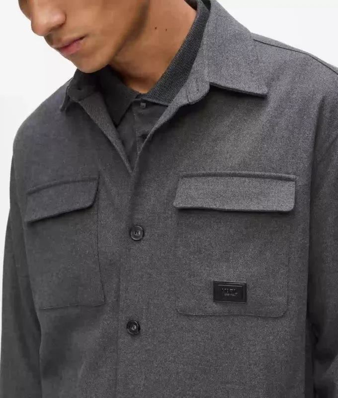 Overshirt met borstzakken