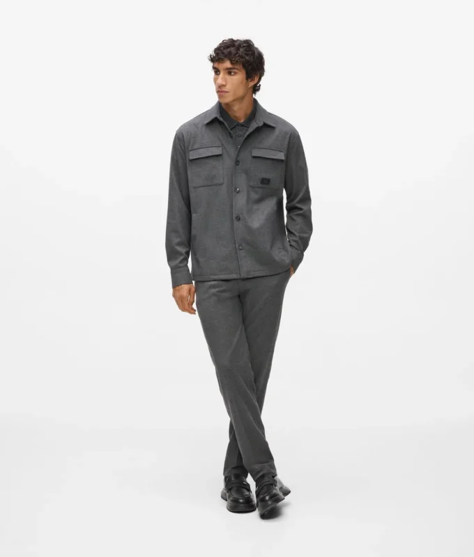 Overshirt met borstzakken