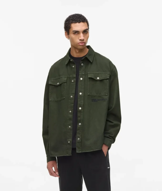 Overshirt van twill