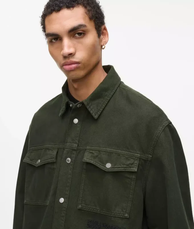Overshirt van twill