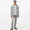 Overshirt van wolmix