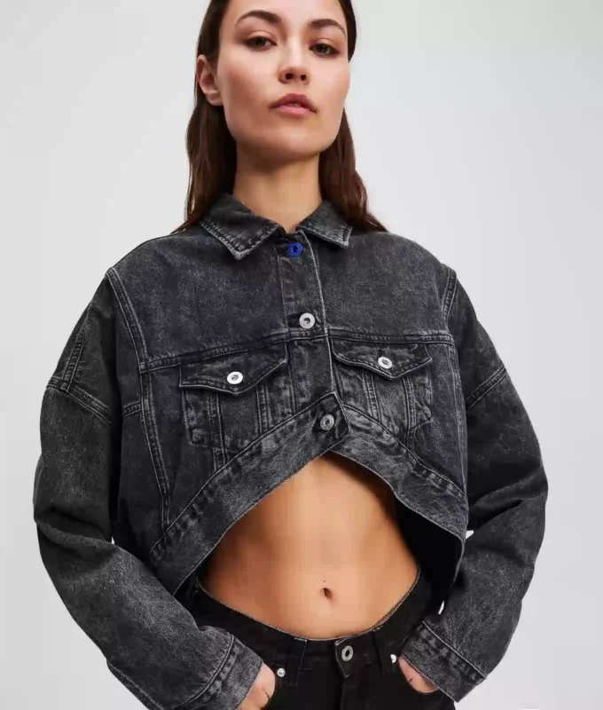 OVERSIZED CROPPED DENIM JASJE