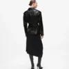 Oversized leren jas