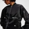 OVERSIZED SATIJNEN BOMBERJACK