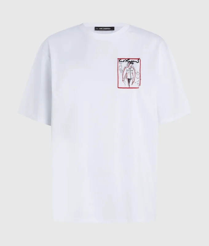 Oversized T-shirt uit de serie