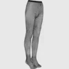 Panty met logo-strass