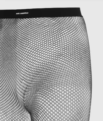 Panty met logo-strass