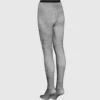 Panty met logo-strass