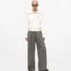 Paris sketch sweatshirt met halve rits