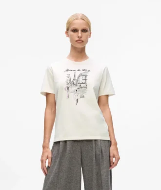 Paris sketch T-shirt