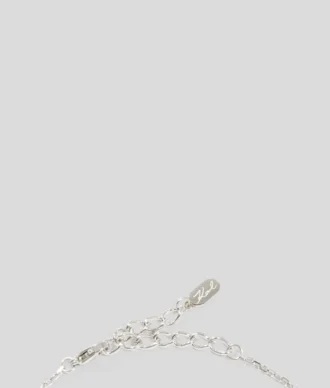 PAVÉ HEART CHARM NECKLACE