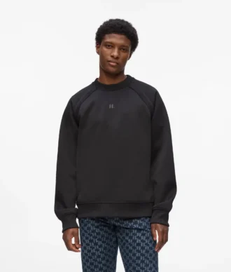 Piqué sweatshirt
