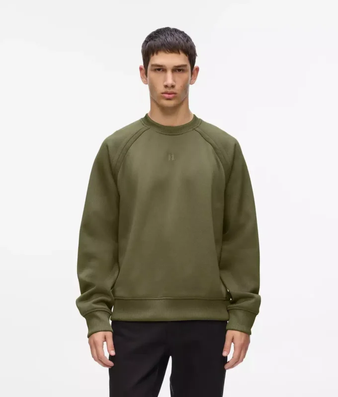 Piqué sweatshirt