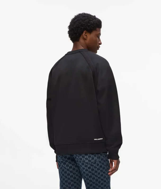 Piqué sweatshirt