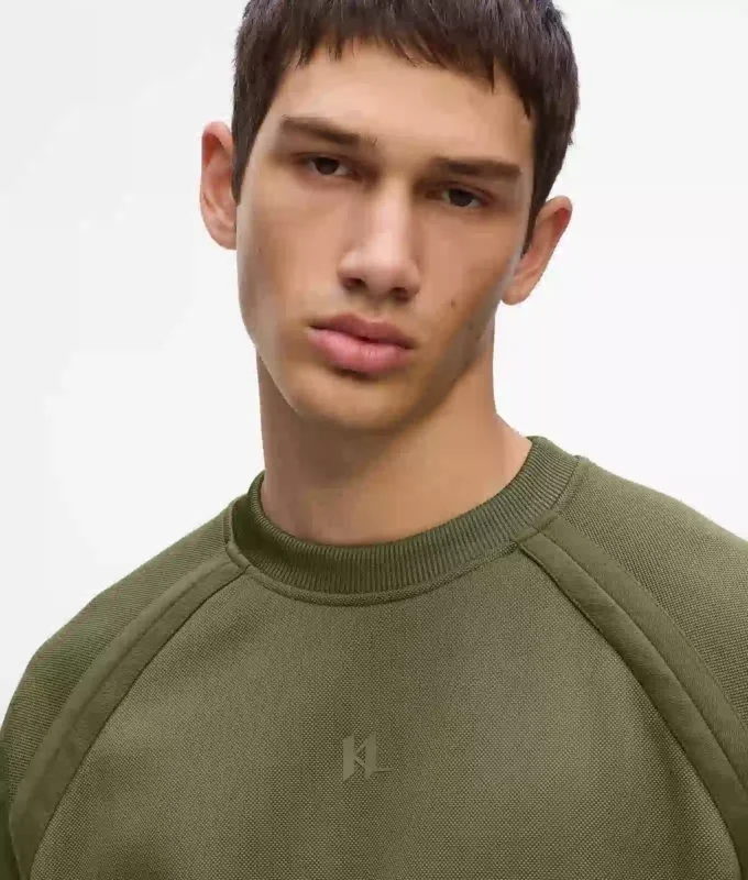 Piqué sweatshirt