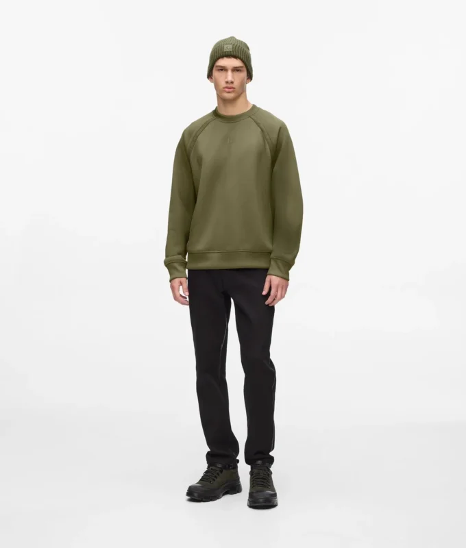 Piqué sweatshirt