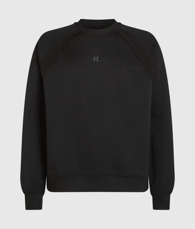 Piqué sweatshirt