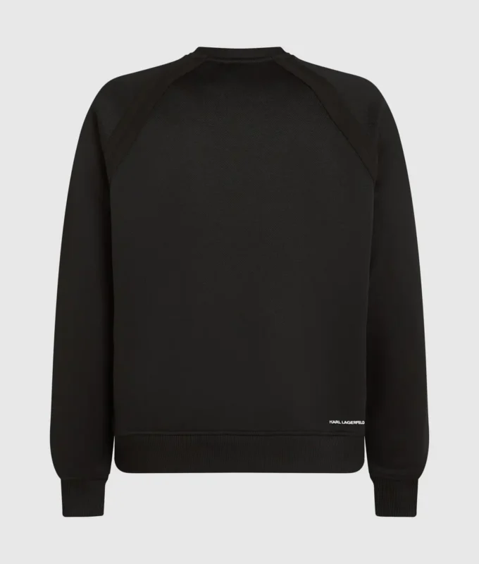 Piqué sweatshirt