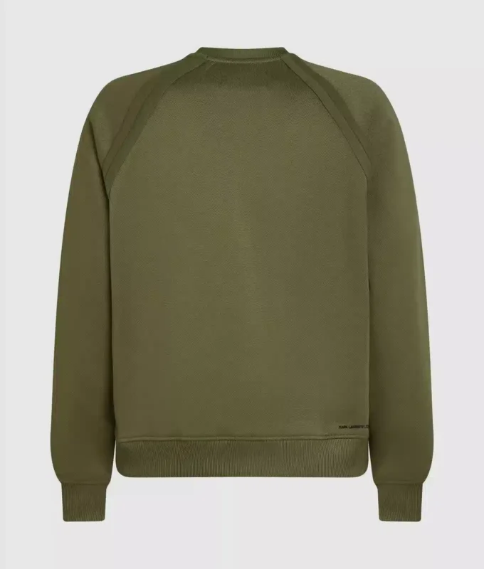 Piqué sweatshirt
