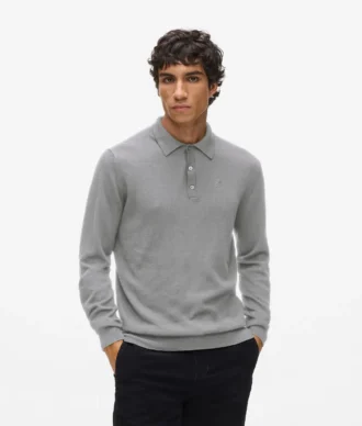 Polo met lange mouwen
