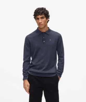 Polo met lange mouwen