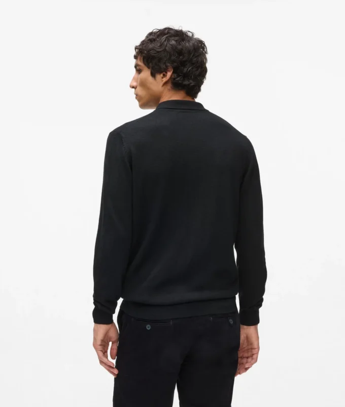 Polo met lange mouwen