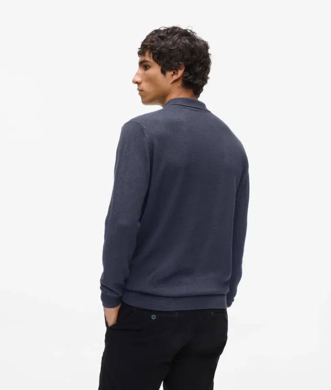 Polo met lange mouwen