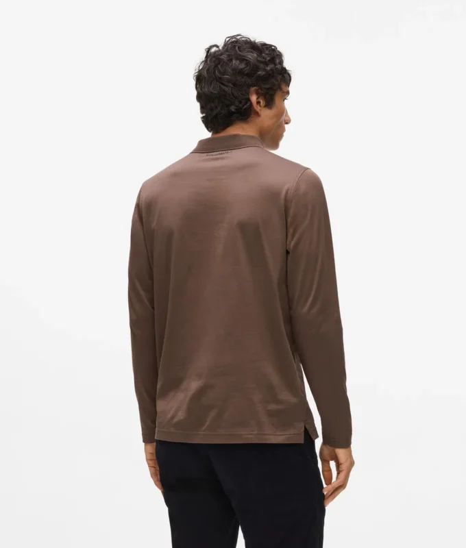 Polo met lange mouwen
