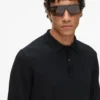 Polo met lange mouwen