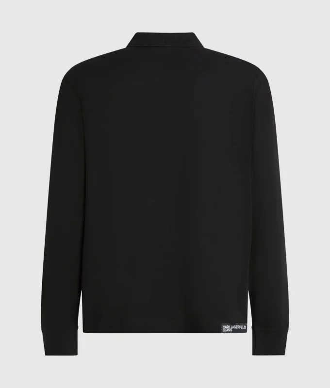 Polo met lange mouwen