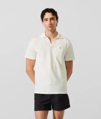 Polo met monogramspeld