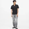 Polo met monogramspeld
