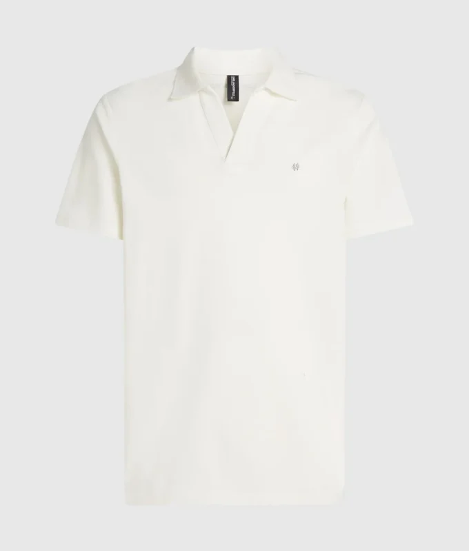 Polo met monogramspeld