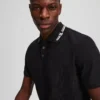POLOSHIRT MET CONTRASTERENDE BIJZONDERHEDEN