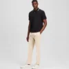 POLOSHIRT MET CONTRASTERENDE BIJZONDERHEDEN