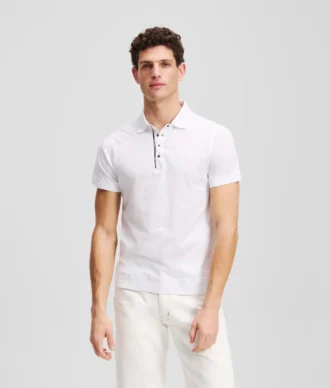 POLOSHIRT MET DRUKKNOPEN