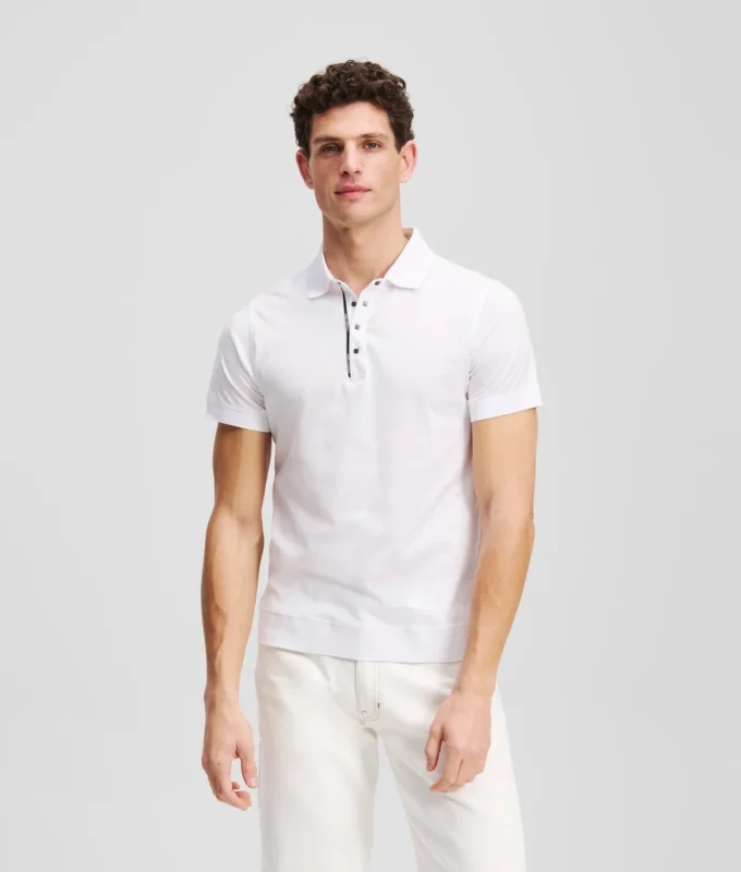 POLOSHIRT MET DRUKKNOPEN