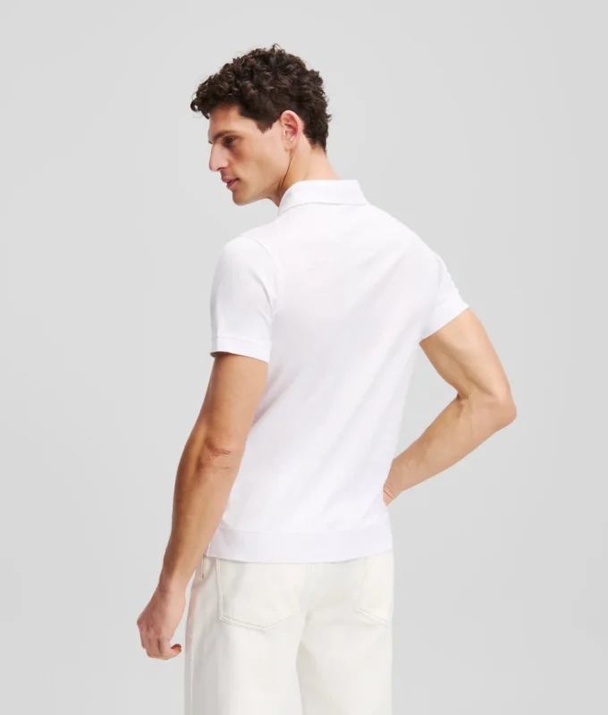 POLOSHIRT MET DRUKKNOPEN