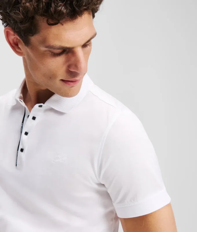 POLOSHIRT MET DRUKKNOPEN