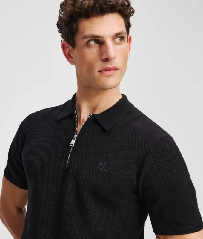 POLOSHIRT MET RITS