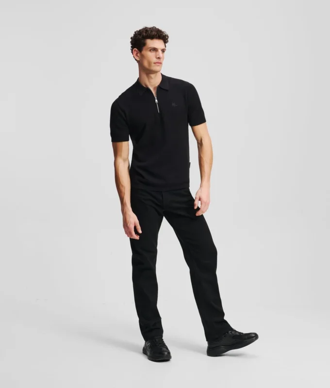 POLOSHIRT MET RITS